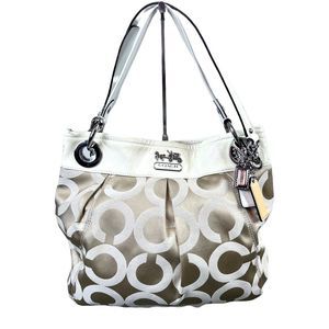 Coach 14579 Madison Op Art Signature Bag